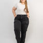 Jeans Mujer Cargo Curvy 2155-1