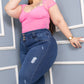 Jeans Skinny Mujer Plus 2104